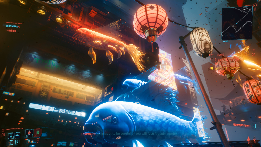 Gerade wenn mit tollen Lichteffekten gearbeitet wird, erzeugt das Spiel eine fantastische Atmosphäre.