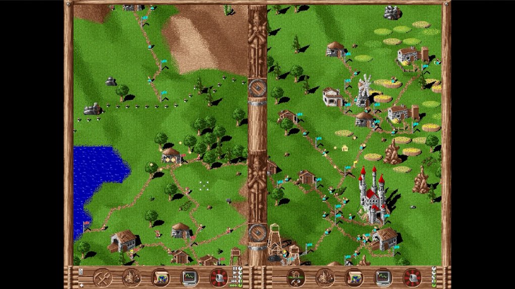 Schließt man eine zweite Maus an, verfügt Die Siedler über einen lokalen Koop- und Versus-Modus.