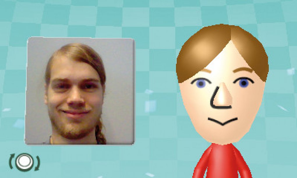 Mii-Editor mit Gesichtserkennung