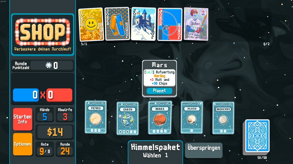 Himmelspakete enthalten Booster, mit denen ihr eure Pokerhände stärkt.