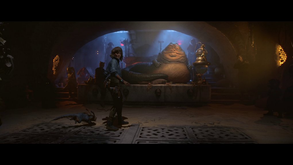 Kay in Jabbas Thronsaal