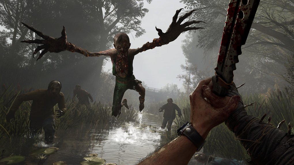 Zombie Attacke im Sumpfgebiet in Dying Light The Beast