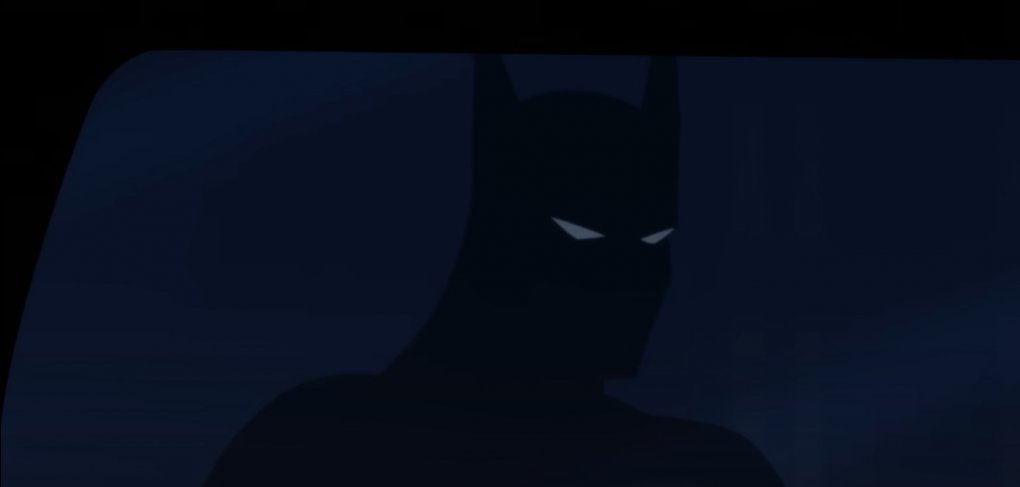Batman in der Nahaufnahme