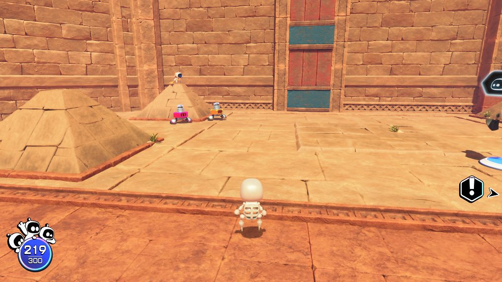Astro Bot rettet einen anderen Bot