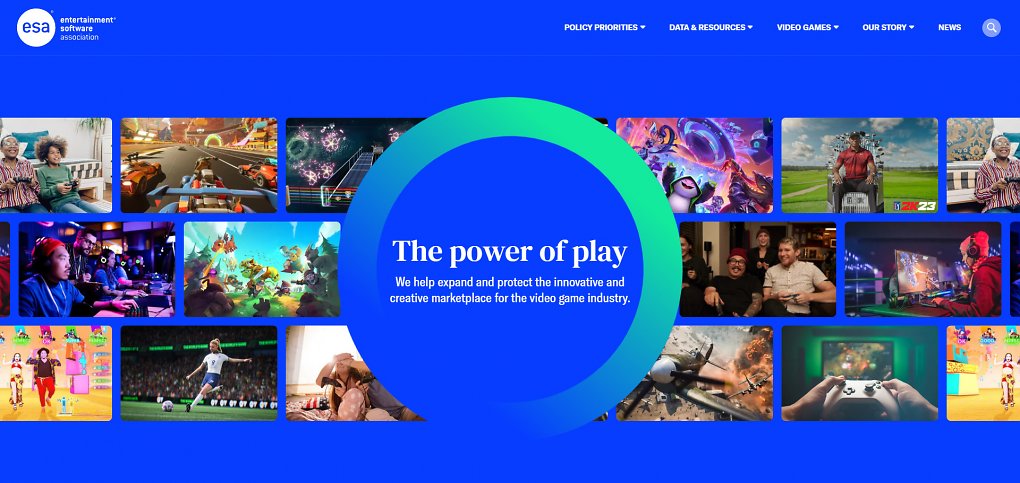 Homepage ESA