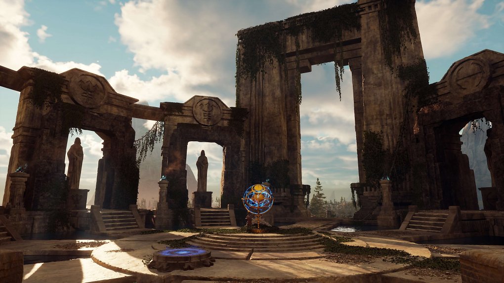 Die Ancient Crossways dienen als Hub der Storied Realms