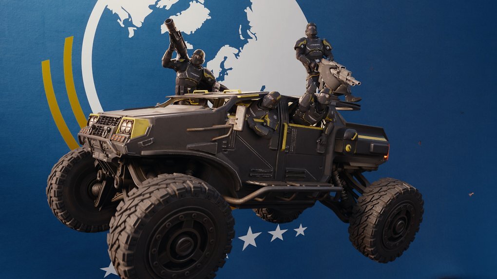 Das neue Fahrzeug aus Helldivers 2