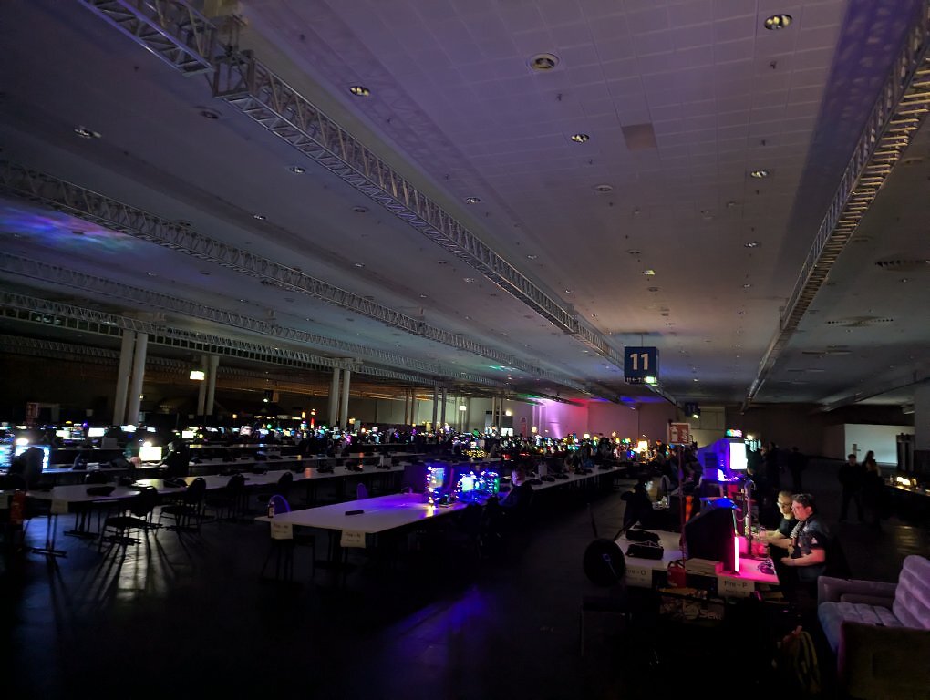 Lan Party auf der Gamevasion 2024