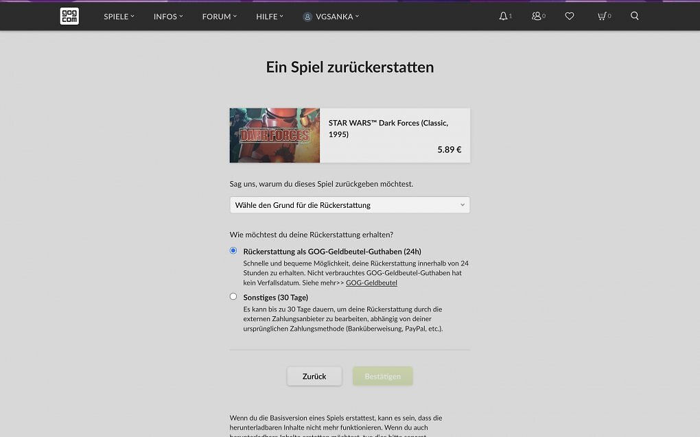 gog rueckgaberecht