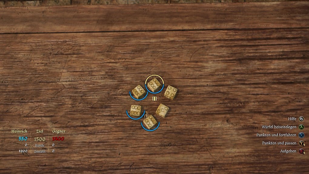 Würfelglück in Kingdom Come Deliverance 2