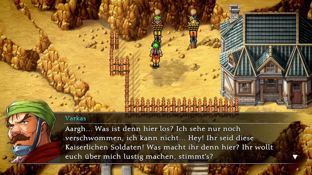 Gespräch in Wüste