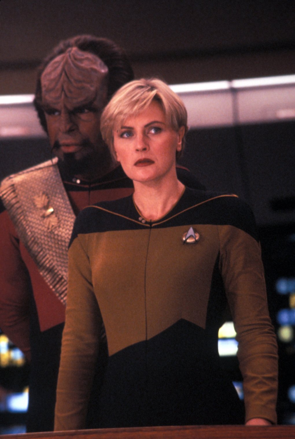 Gestern lebte sie noch - Tasha Yar, Sicherheitschefin der ersten Staffel.