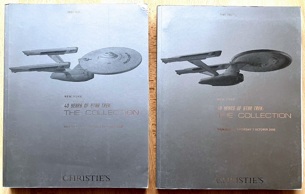 Ausverkauf des kompletten Star-Trek-Fundus beim Auktionshaus Christies