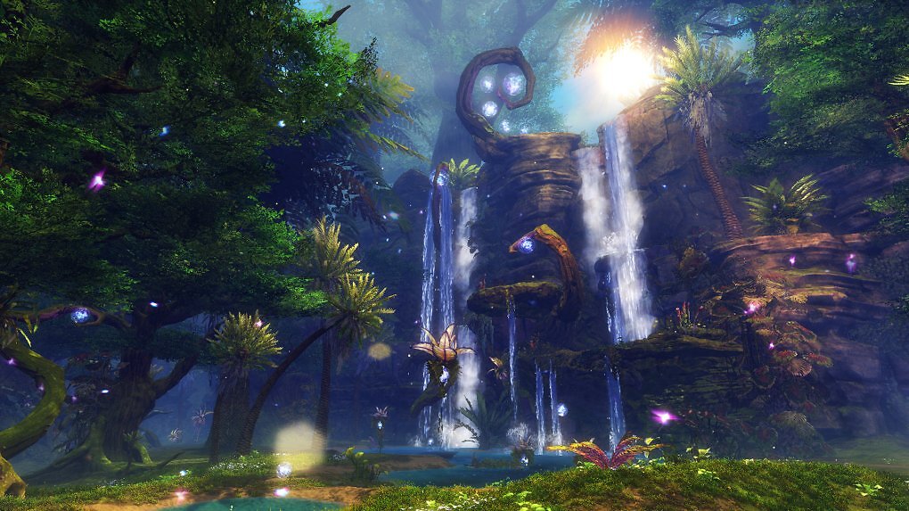 Guild Wars 2 bleibt ein schönes Spiel (siehe Bild), aber wir sind mächtig gespannt, welch visuelle Wunder uns Arenanet mit Teil 3 bieten wird.