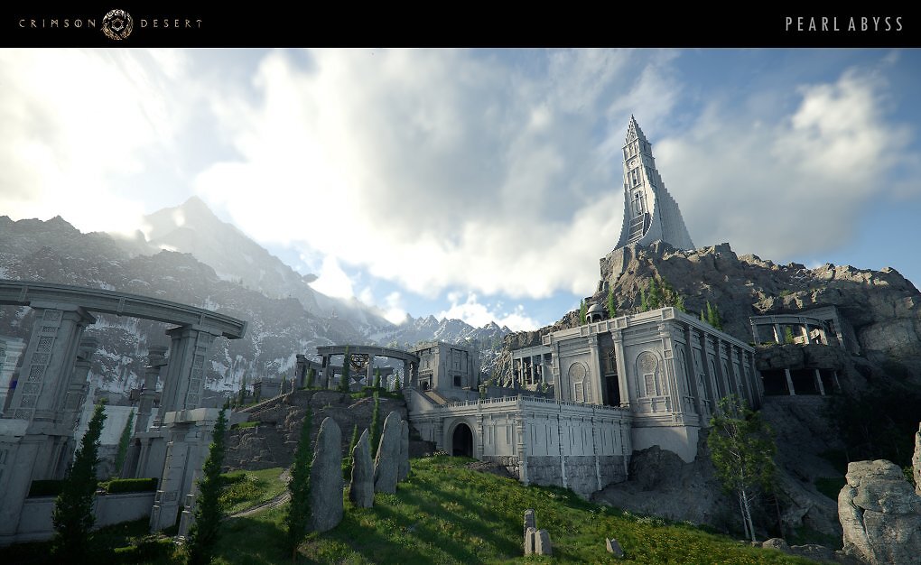 Die mittelalterliche Fantasywelt glänzt auch bei der Architektur.