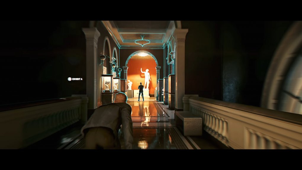 Neben Verfolgungsjagden und Schießereien dürfen Stealth-Einlagen in 007: First Light ebenfalls nicht fehlen. Hier zeigt IO die Hitman-Muskeln!