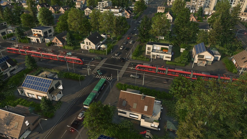 So eine Straßenbahnlinie sorgt für eine gute Möglichkeit der Bewohner an ihr Ziel zu kommen. Sie verursacht aber auch einen gewissen Lärm.