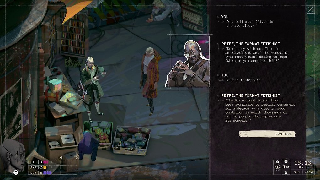 Auch wenn es aussieht wie Disco Elysium, arbeiten an Zero Parades inzwischen andere Entwickler. Ob die den Indie-Hit wiederholen können?