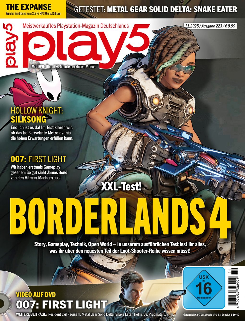 Das Cover der play5 11/25