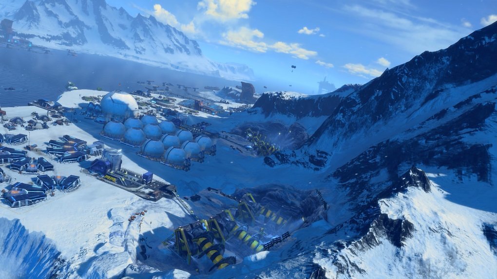 Die arktische Zone in Anno 2205