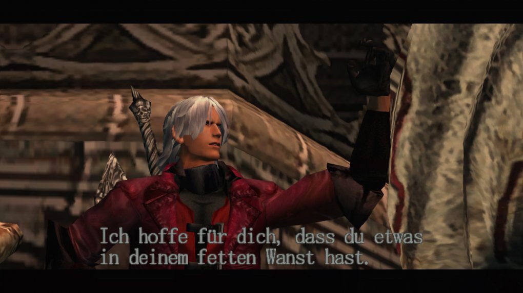 Dante nimmt keinen der riesigen Dämonen ernst, dafür ist er einfach viel zu cool.