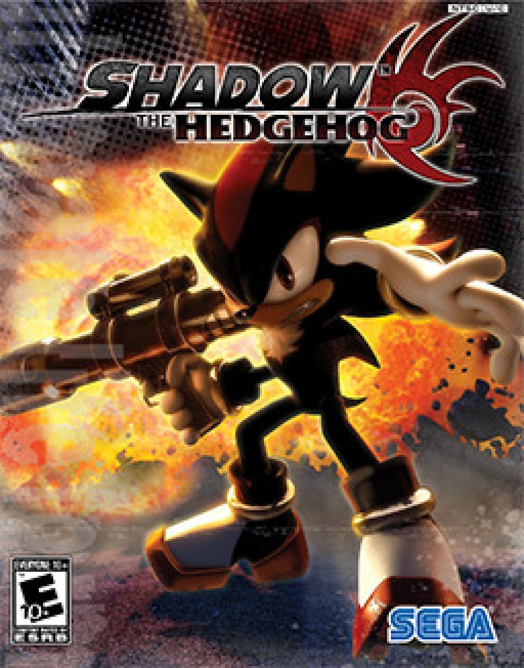Das Cover-Artwork von Shadow the Hedgehog .