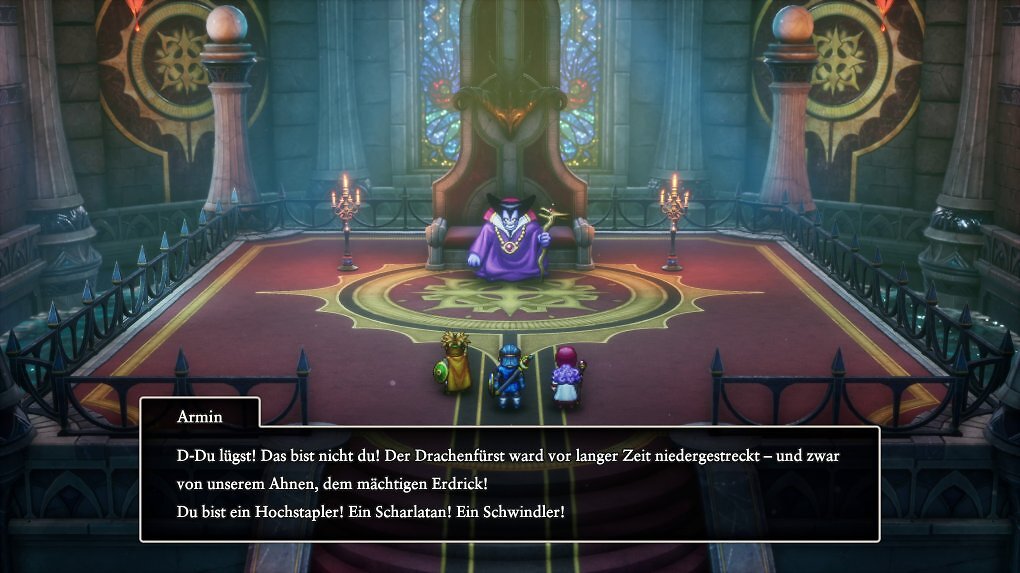 Obwohl wir den Drachenfürsten im ersten Teil bezwungen haben, treffen wir ihn im zweiten Teil wieder. Wie das möglich ist, das verraten wir euch noch nicht.