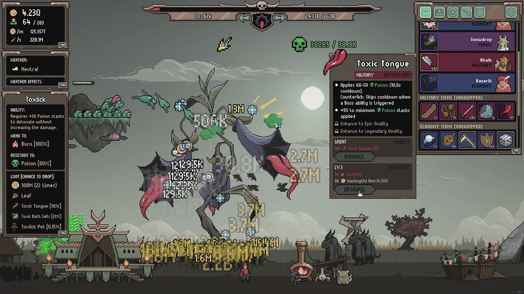 So viel wie auf dem Bildschirm passiert, könnten neue Spieler schnell den Überblick verlieren. Allerdings bringt einem das Spiel am Anfang jede Mechanik Schritt für Schritt bei.
