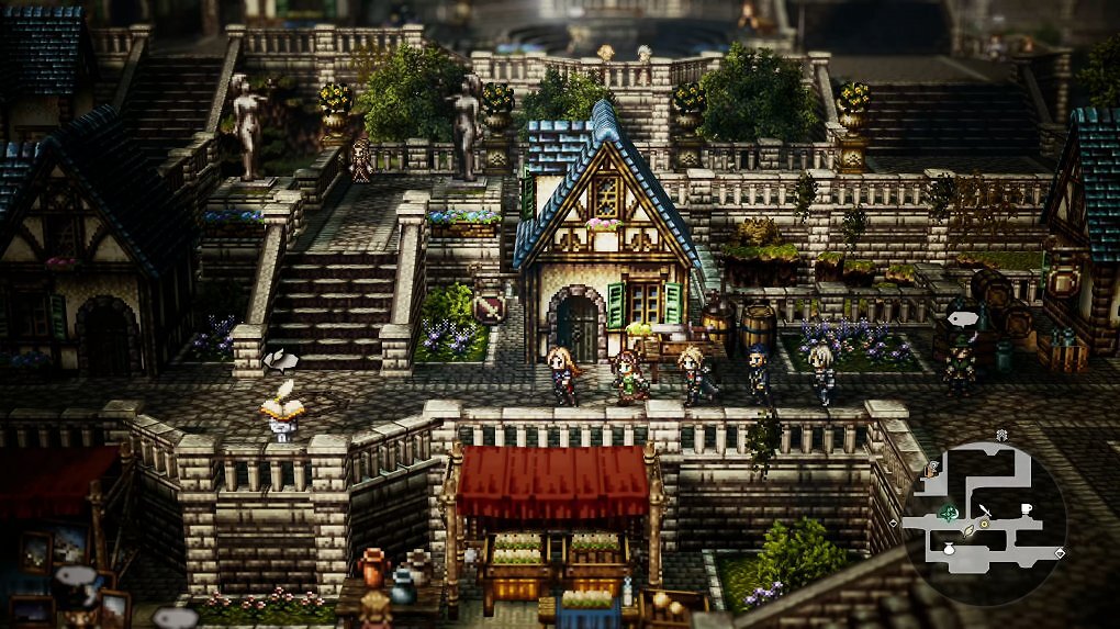 Hier seht ihr die schöne Stadt Theatropolis! Sieht echt beeindruckend aus, oder?