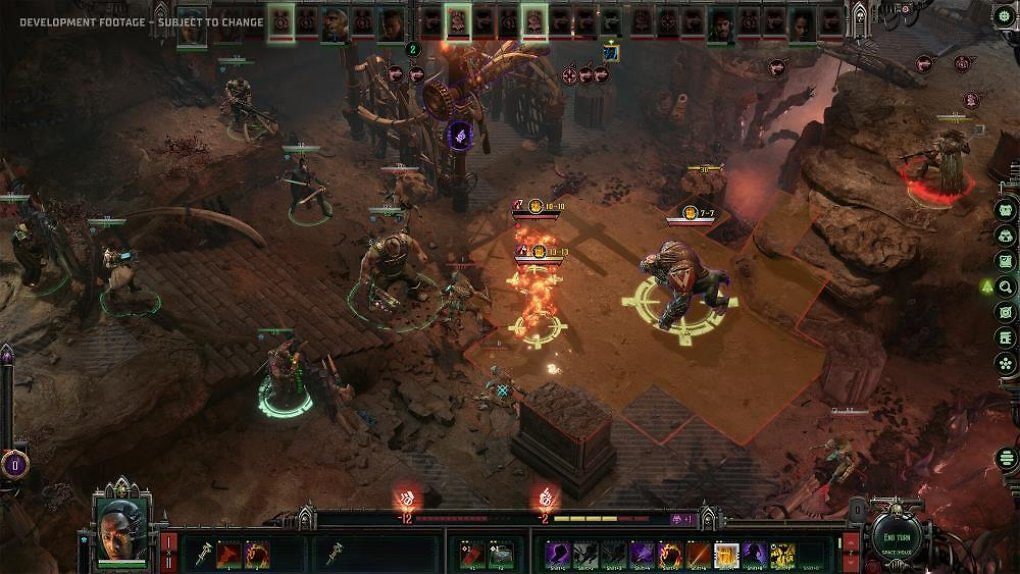 Ob ihr richtig steht, seht ihr... wenn der Gegner fällt: In Warhammer 40.000: Dark Heresy entscheidet vor allem auf höheren Schwierigkeitsgraden die richtige Positionierung über Sieg oder Niederlage.