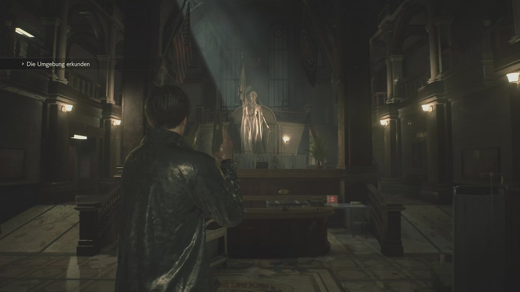 Das Polizeirevier von Raccoon City ist wohl der bekannteste Schauplatz des Franchise und bekommt auch in Requiem einen Gastauftritt spendiert.