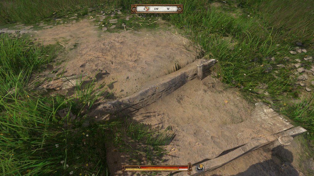 Eine Außentreppe mit Holzplanken - PS5 &amp; Xbox-Series-Update.