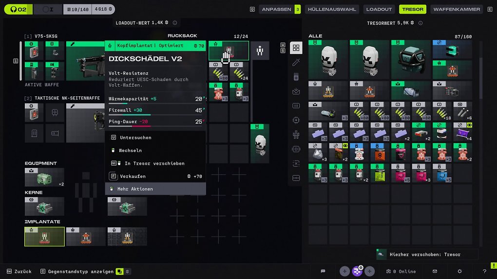 Na, was glaubt ihr - mit welchem der Items rechts lädt man seinen Schild wieder auf?