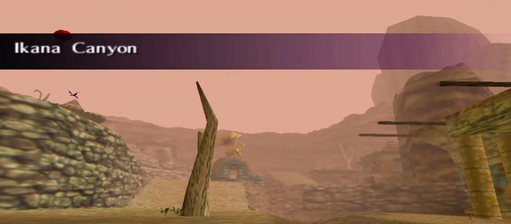Die Trostlosigkeit des Ikana Canyons kommt besonders durch die musikalische Untermalung zur Geltung.