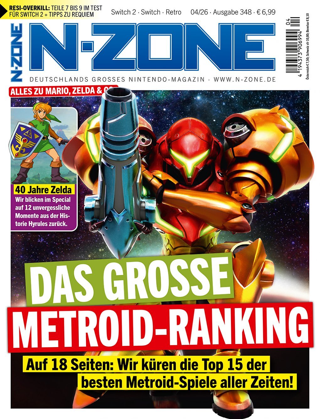 Das Cover der N-ZONE 04/26