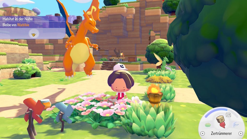 Um das Wohlbefinden der Pokémon zu erhöhen, gilt es, ihnen Wünsche zu erfüllen.