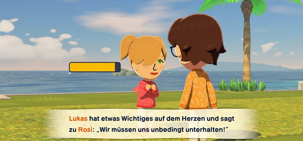 Soziale Interaktionen sind den Miis sehr wichtig. Von Freundschaft über Hochzeit bis Feindschaft ist alles möglich.