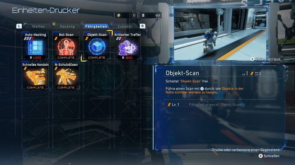 Der Objekt-Scan macht euch das Leben beziehungsweise Sammeln von Gegenständen deutlich leichter.
