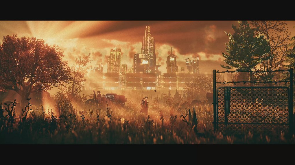 Das ist Phoenix City, das Herzstück der grausamen Firma, die die Menschen aus der Umgebung ausbeutet. Hübsch aussehen tut sie aber allemal.