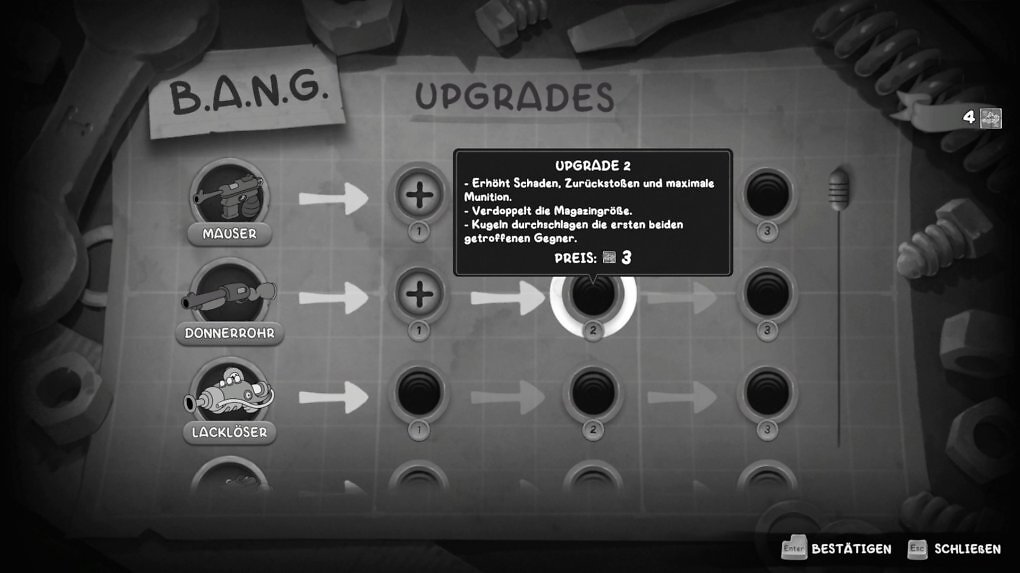Die für die Waffenupgrades benötigten Blaupausen findet ihr in der Spielwelt.