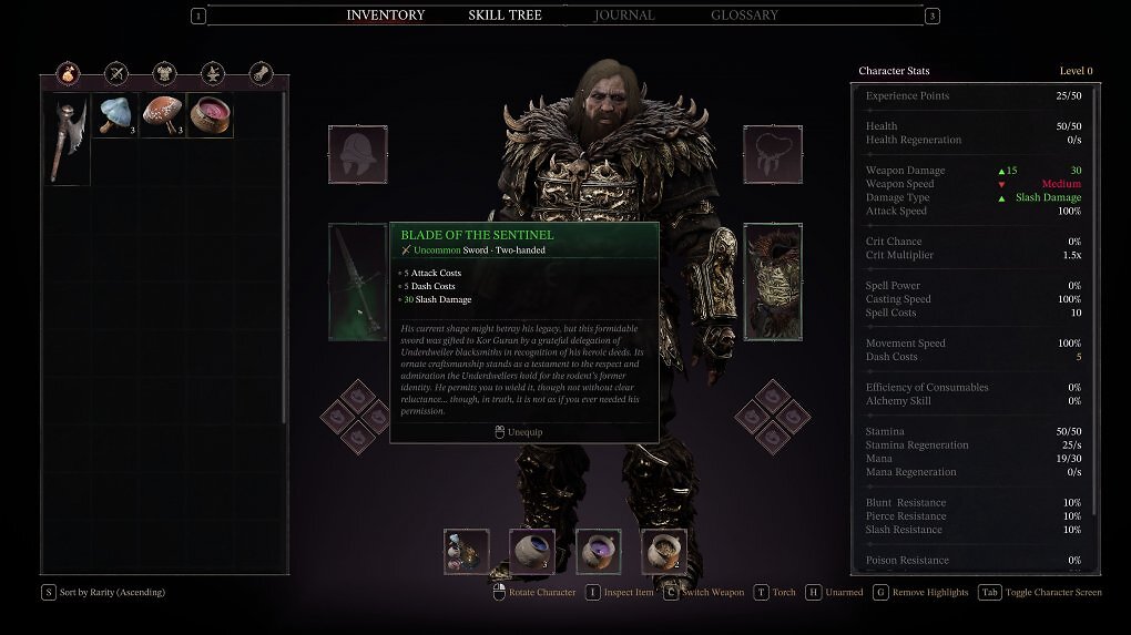 Neue Ausrüstung ist im Early Access von Fatekeeper noch Mangelware.