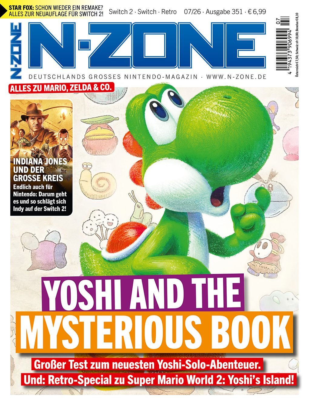 Das Cover der N-ZONE 07/26