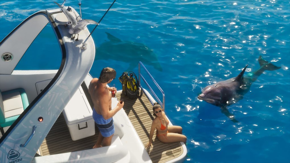 Können wir in GTA 6 mit Delfinen schwimmen? Aufgrund der neuen Screenshots spricht einiges dafür.