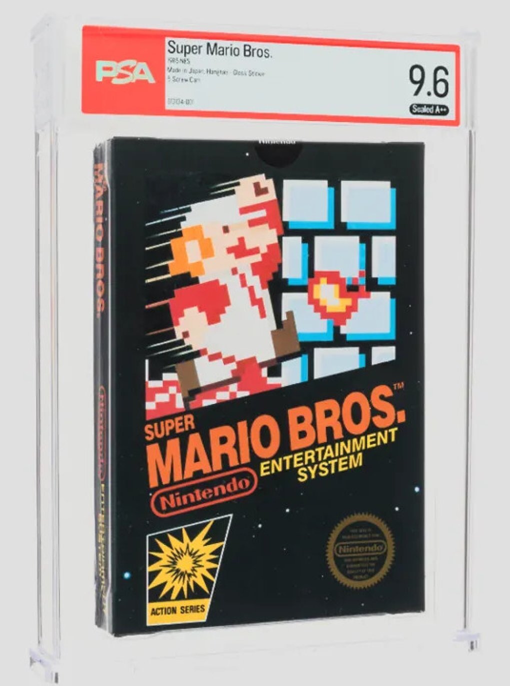 Ein Originalexemplar von Super Mario Bros. ging bei einer Auktion für über drei Millionen Dollar über den Tisch.