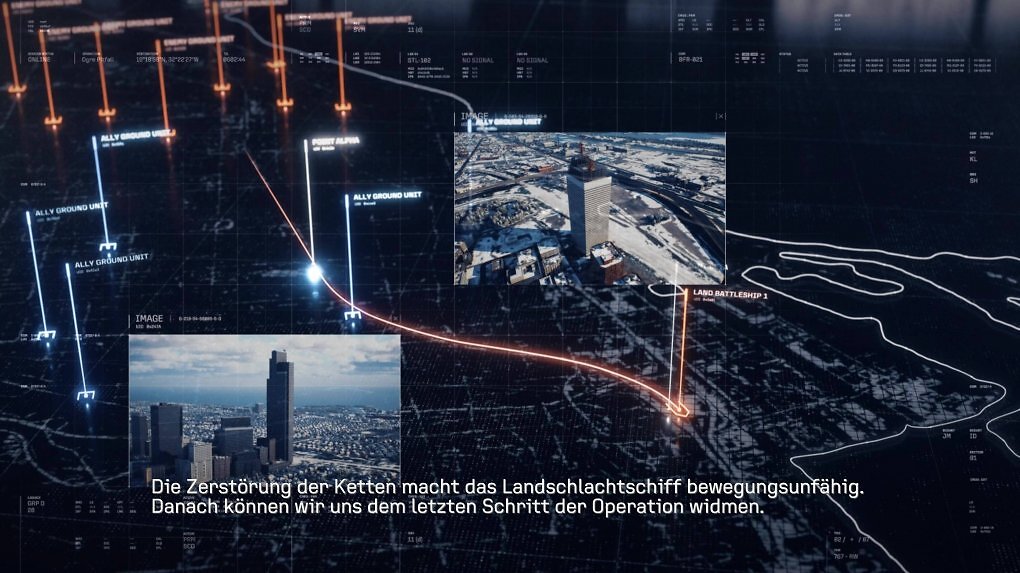 In der ausführlichen Einsatzbesprechung vor jeder Mission erfahrt ihr alles, was es über diesen Auftrag zu wissen gibt.
