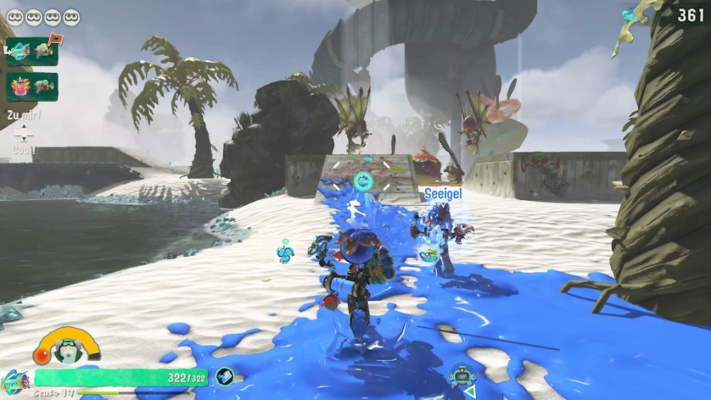 Splatoon Raiders funktioniert hervorragend alleine, macht aber auch gemeinsam mit anderen viel Spaß.