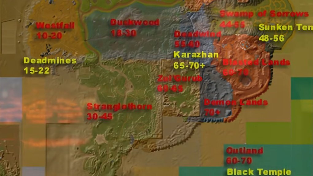 Auch die Scherbenwelt inklusve Schwarzer-Tempel-Schlachtzug waren in der frühen Entwicklungsphase von World of Warcraft für die Classic-version konzipiert.