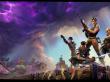 Fortnite Artwork mit Kämpfern des Battle Royale-Shooters