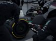 Mercedes beim Boxenstopp