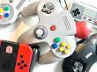 Controller für NES, Super Nintendo, Mega Drive, N64 und Switch.